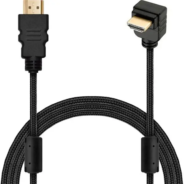 Cabo Hdmi 90 Graus X 5 Metros Para Projetor Notebook Laptop