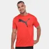 Camiseta Masculina Puma Ess Poly Vermelha - 1