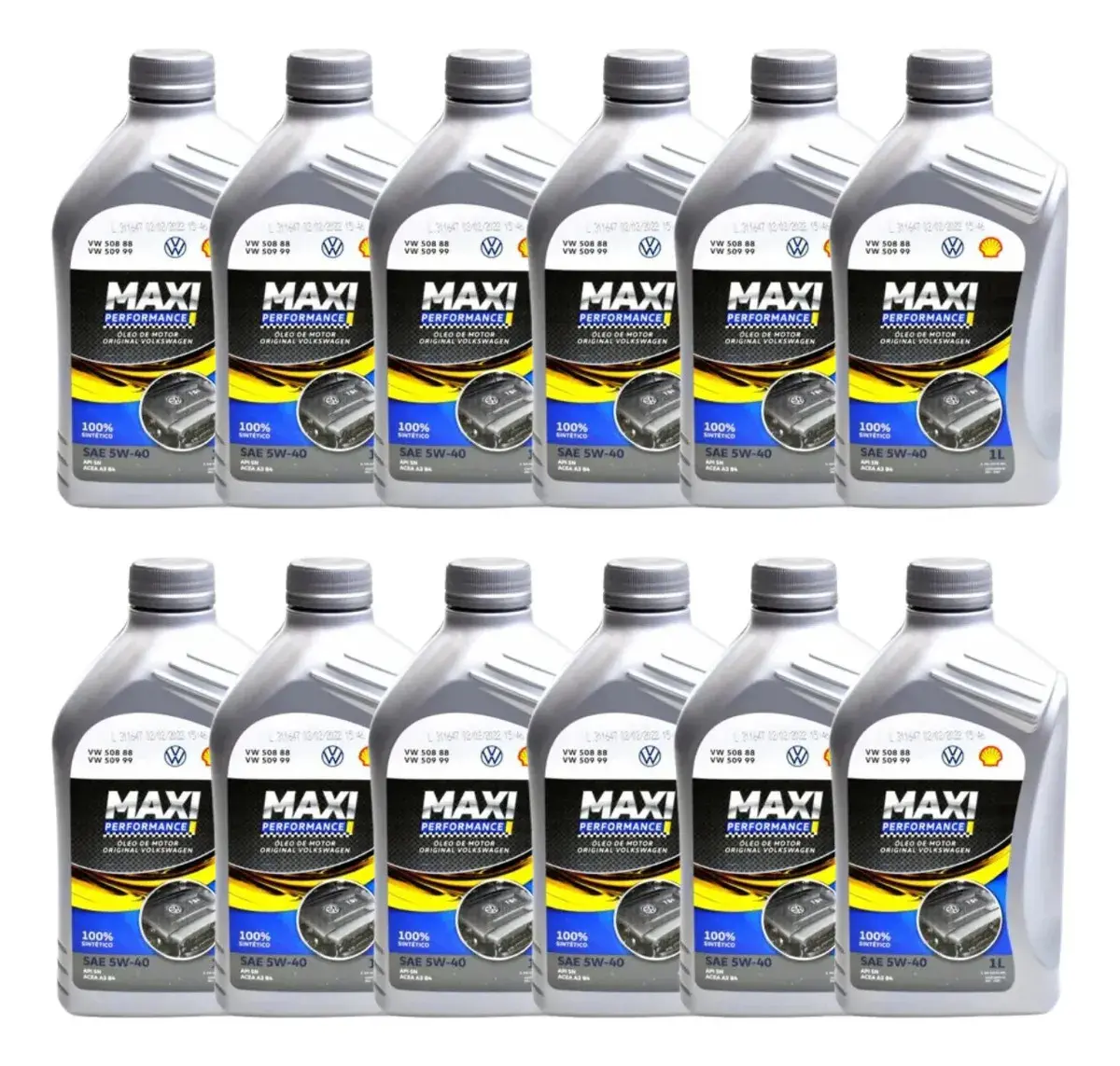 Caixa 12 Litros Óleo 5W40 VW Original Maxi Performance