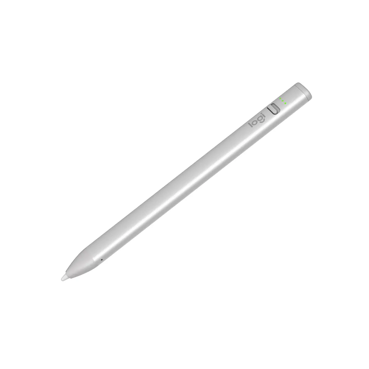 Lápis Digital Logitech Crayon para iPad iOS 12.2 com Tecnologia Apple Pencil, Design Antirrolagem, Precisão de Pixel Sem Atraso, Ponta Inteligente e Conexão USB-C