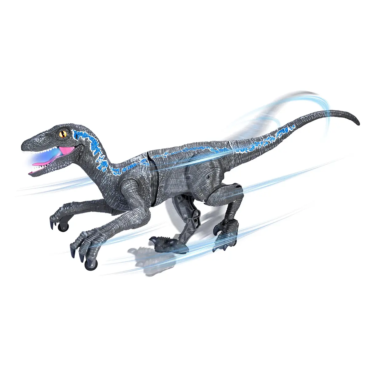Zoop Toys Brinquedo Dinossauro Velociraptor Control com Controle Remoto | Controle Remoto