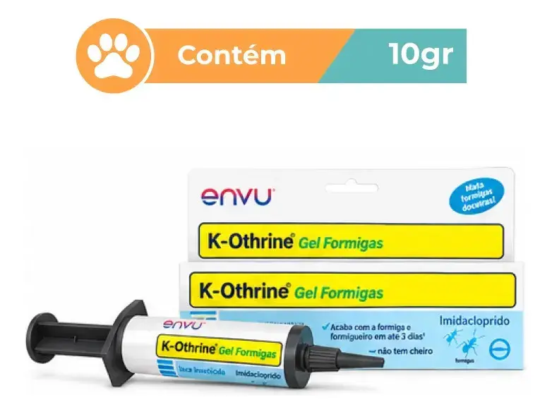K-Othrine® Gel Formigas – Eficaz Contra Formigas Urbanas – 10g