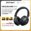 [LANÇAMENTO/R$ 210 MOEDAS] Fone Bluetooth Haylou S40, Com Cancelamento de Ruído 50db ANC, Áudio 3D, LDAC, Hi-Res Áudio, Bluetooth 6.0 - 1