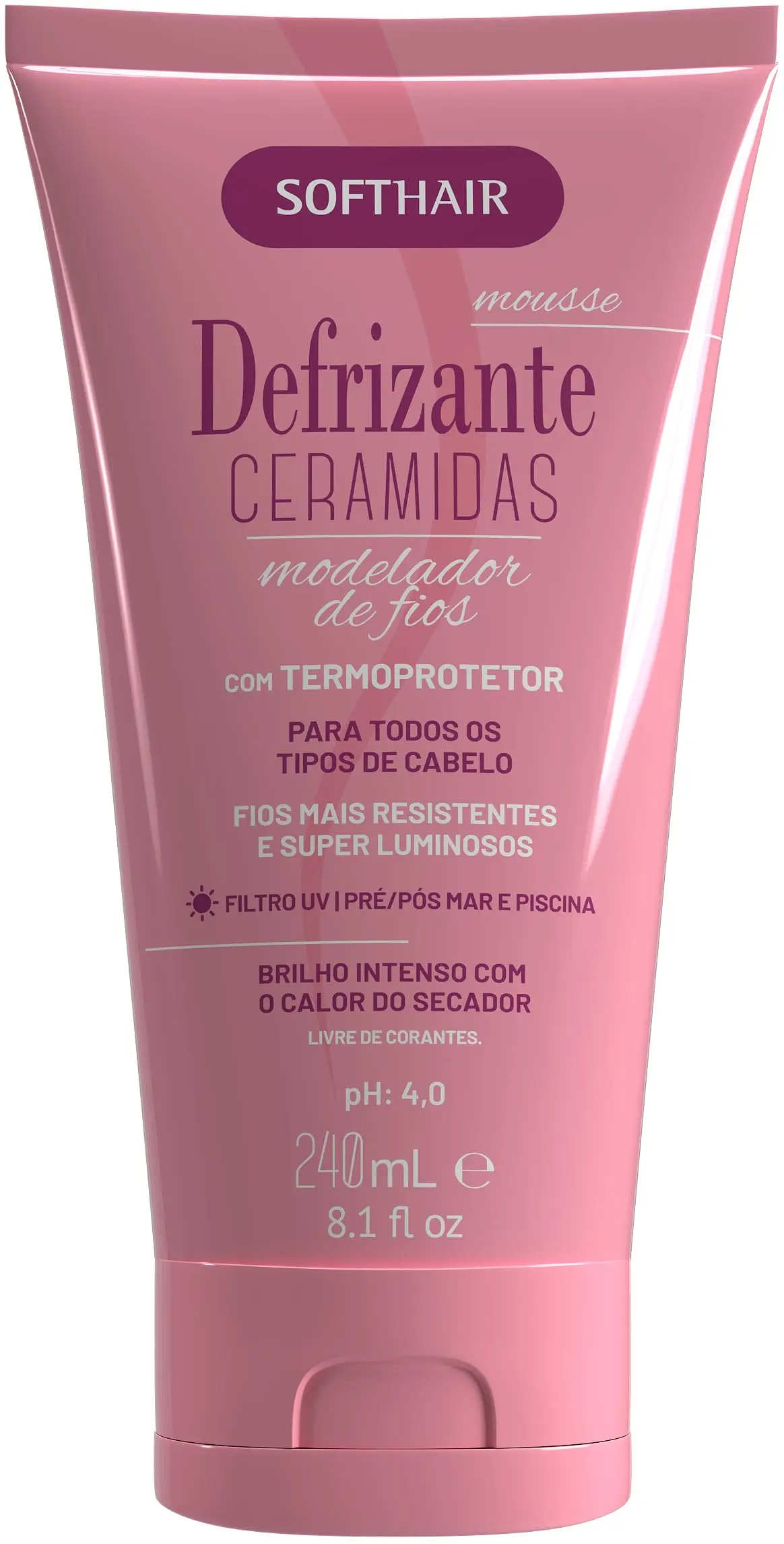 Defrizante Ceramidas Soft Hair 240ml