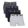 Kit 4 Cuecas Box Microfibra Lisa Sem Costura Polo Wear - 1