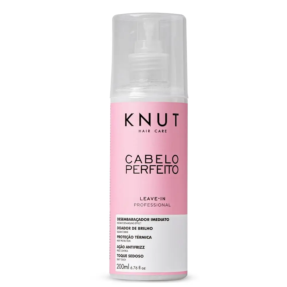 LEAVE-IN SPRAY KNUT CABELO PERFEITO 200 ML - 1