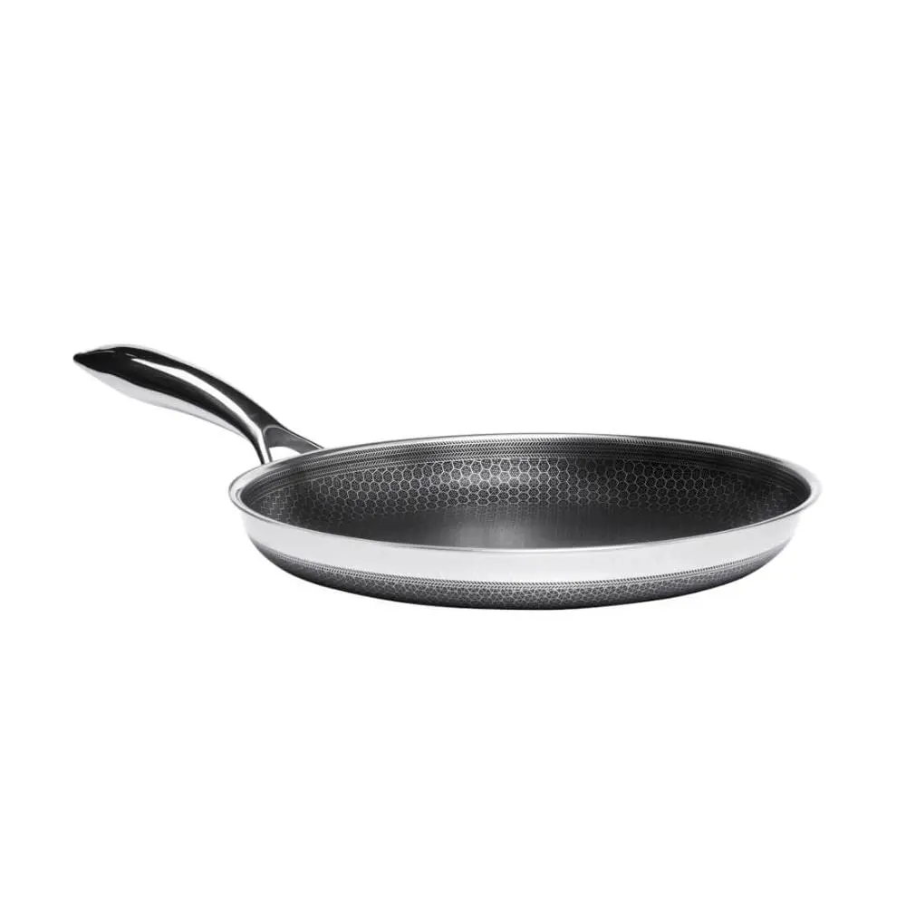 Oxford Frigideira Reta em Aço Inox - Cookingpro Hive 32CM Aço Inoxidável | Aço Inox