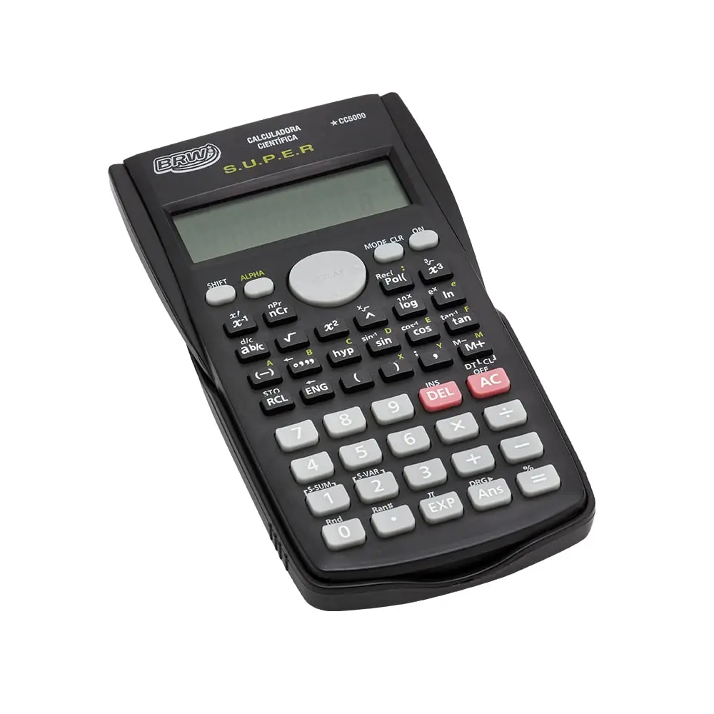Calculadora Científica 240 Funções Preta, BRW