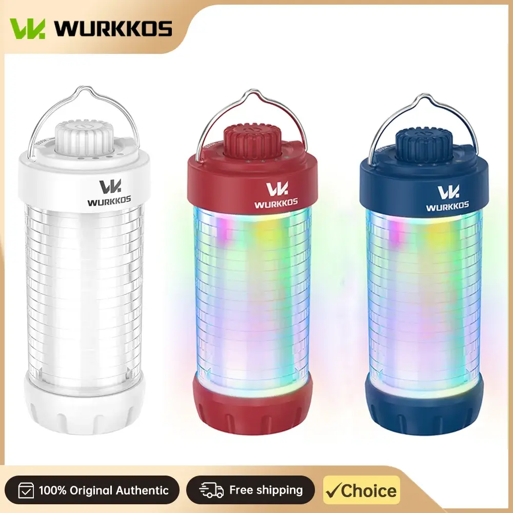 Wurkkos CL01 550 Lumens Recarregável LED Ultra-Long Life Camping Luz Ambiente Magnética À Prova D 'Água Caminhadas Pesca Ao Ar Livre