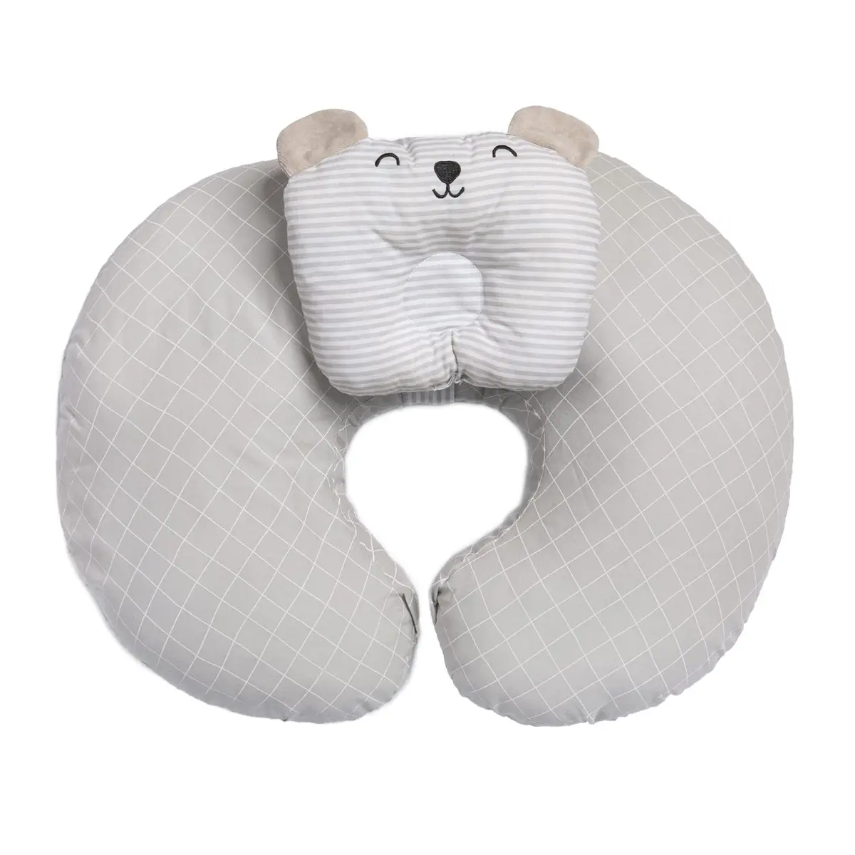 Papi Textil Almofada De Amamentação C/Travesseiro Papi Friends 62 Cm X 50Cm Contem 02 Peças