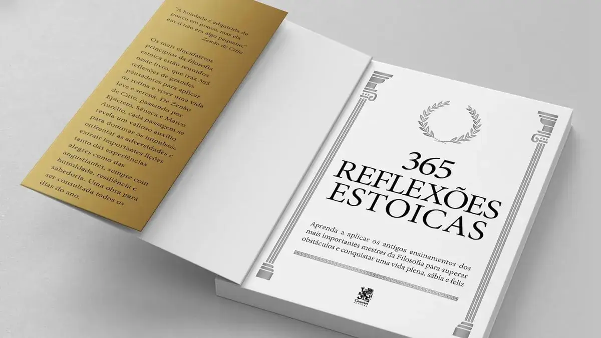 Biblioteca Estoica: Grandes Mestres Volume I - Box com 4 Livros - Aurélio, Marco - Camelot Editora - Capa Mole thumbnail 3