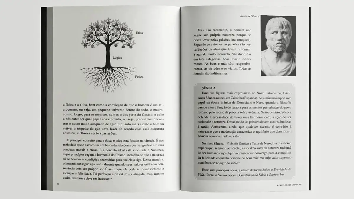 Biblioteca Estoica: Grandes Mestres Volume I - Box com 4 Livros - Aurélio, Marco - Camelot Editora - Capa Mole thumbnail 4