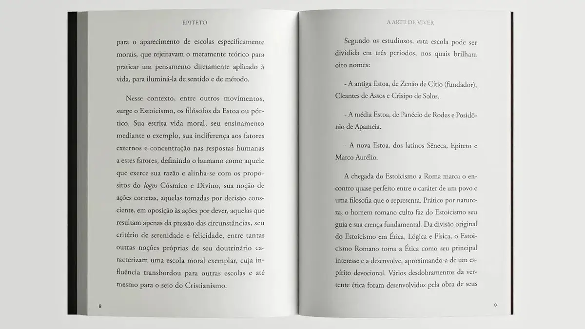Biblioteca Estoica: Grandes Mestres Volume I - Box com 4 Livros - Aurélio, Marco - Camelot Editora - Capa Mole thumbnail 7