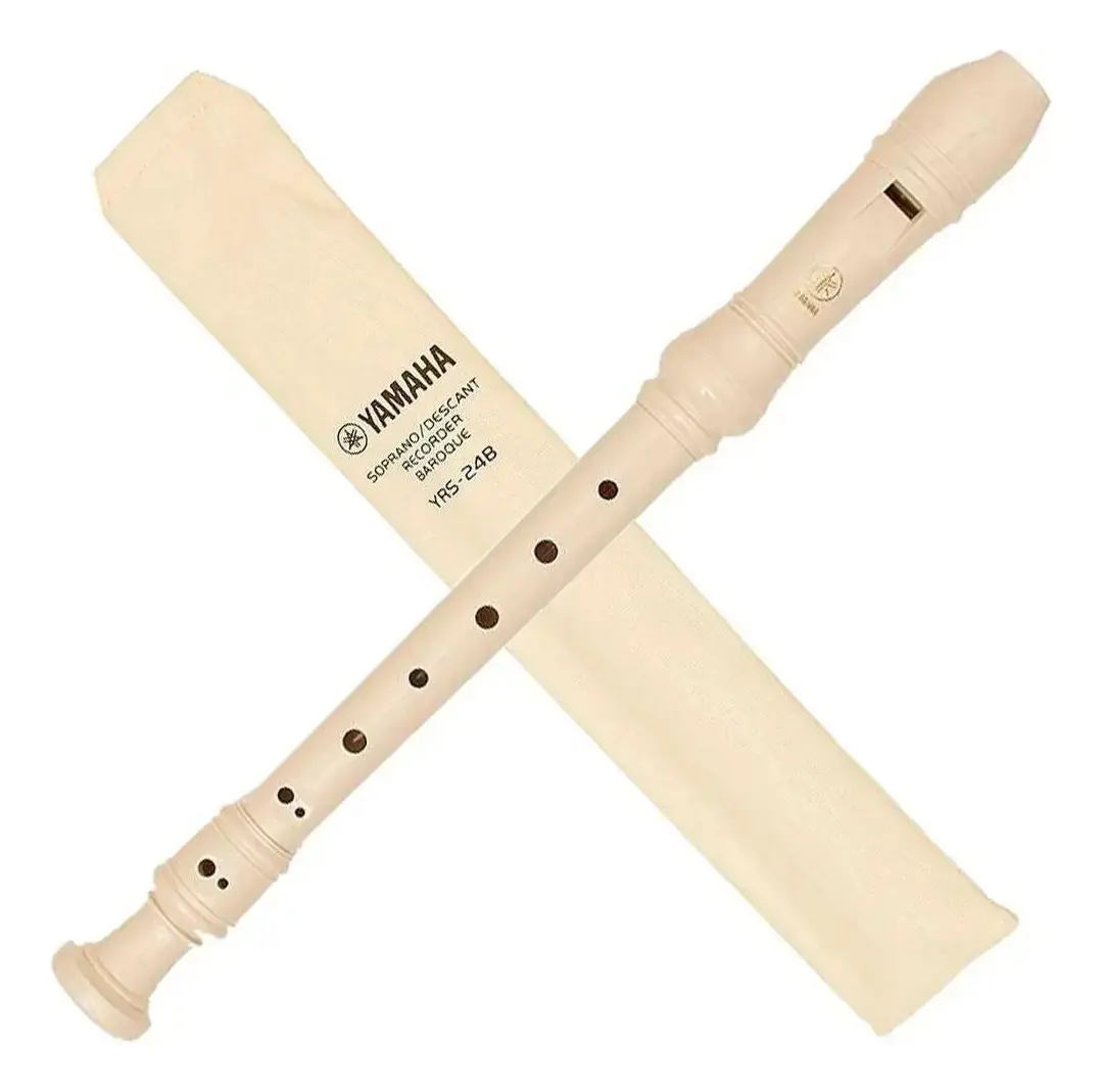 Flauta Yamaha Barroca Soprano Yrs-24b Com Bag - 1
