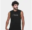 Regata Fila Letter Masculina - Preto - 1
