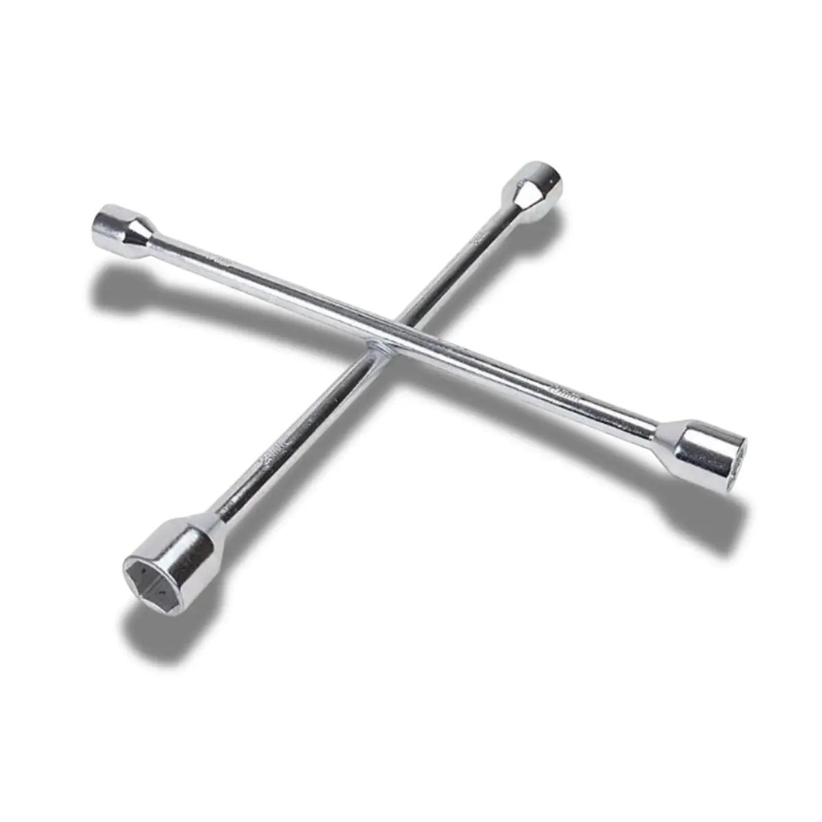Chave de Roda em Cruz 17,19,21 e 23mm Universal 4 Bocas - 1