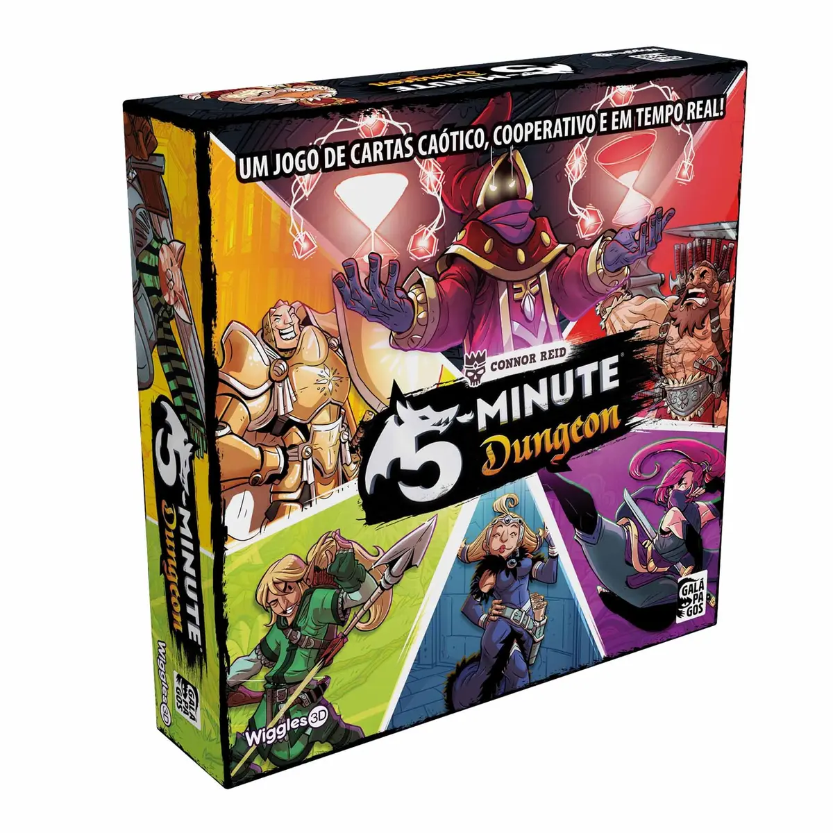 Asmodee Galápagos 5-Minute Dungeon Jogo 2 a 5, 2 a 5 Jogadores, Idade +14 | 5 minutos, Cooperativo