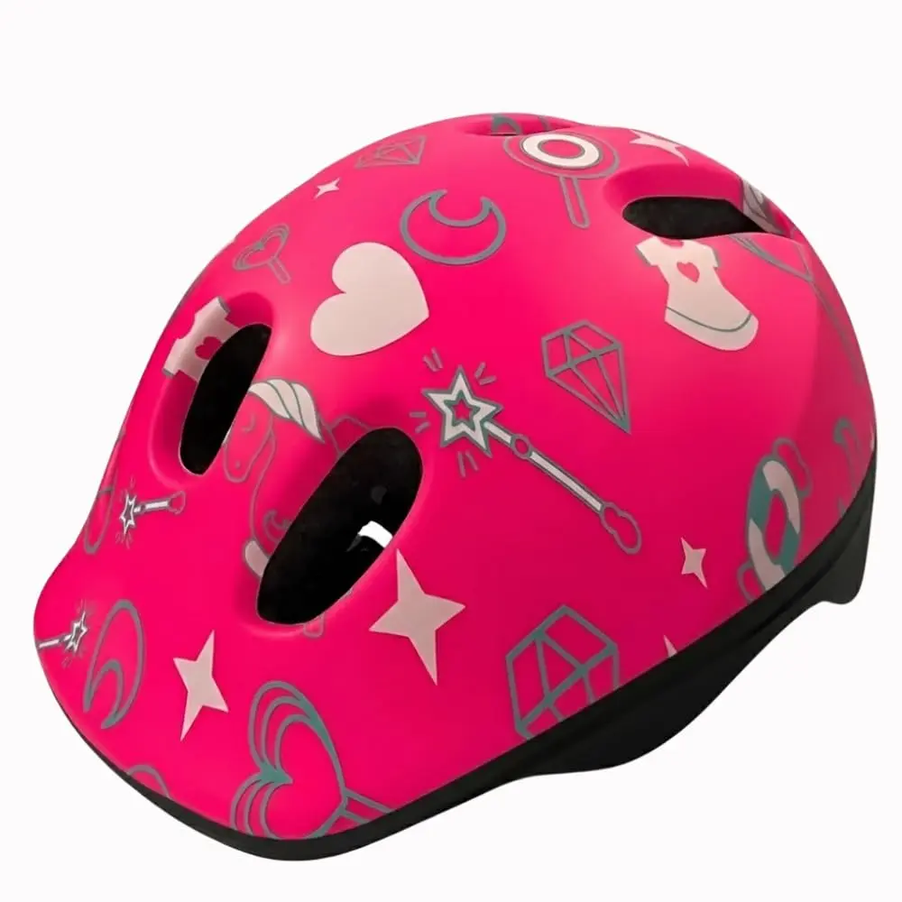 CAP. CICLISMO BABY UNICORNIO ROSA FOSCO C/REGULADOR