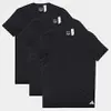 Kit 3 Camisetas Gola V Masculinas Preto - 1