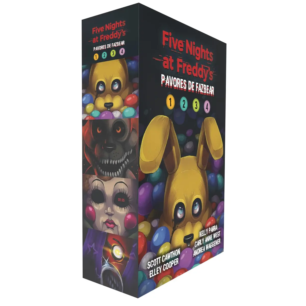 Box Pavores de Fazbear 1-4: Five Nights at Freddy’s: Pavores de Fazbear - vol. 1-4