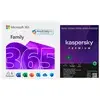 Assinatura Microsoft 365 Family 12 meses + Kaspersky 12 meses - 1