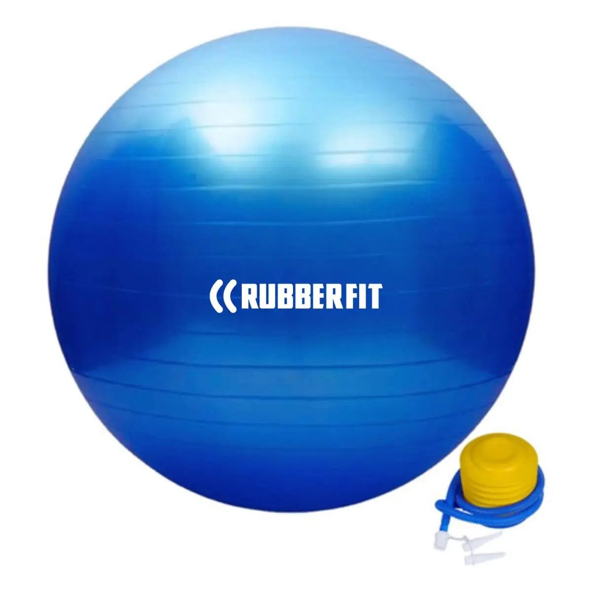 Bola Pilates Ioga 55cm 65cm Ginástica Funcional Yoga Fisioterapia Premium Rubber Fit