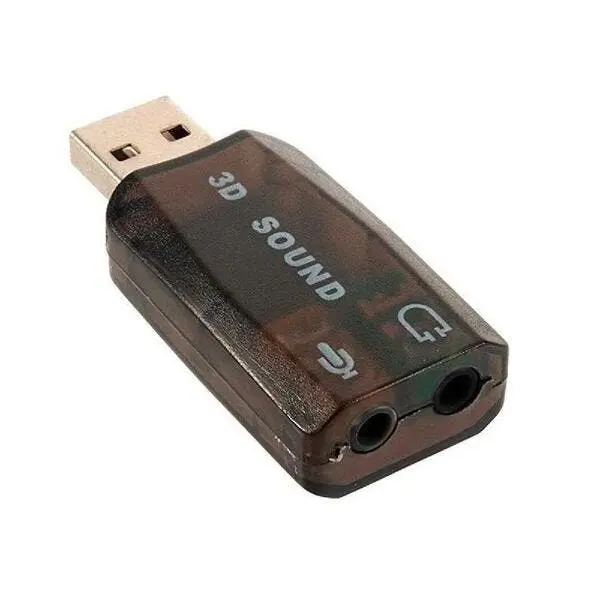 Adaptador Md9 Usb De Som A 5.1 Macho X Audio E Fone - 1
