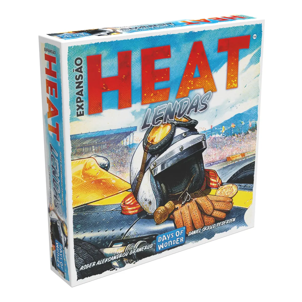 Asmodee Heat: Legends (Expansão), 1 a 5 Jogadores, Idade +14