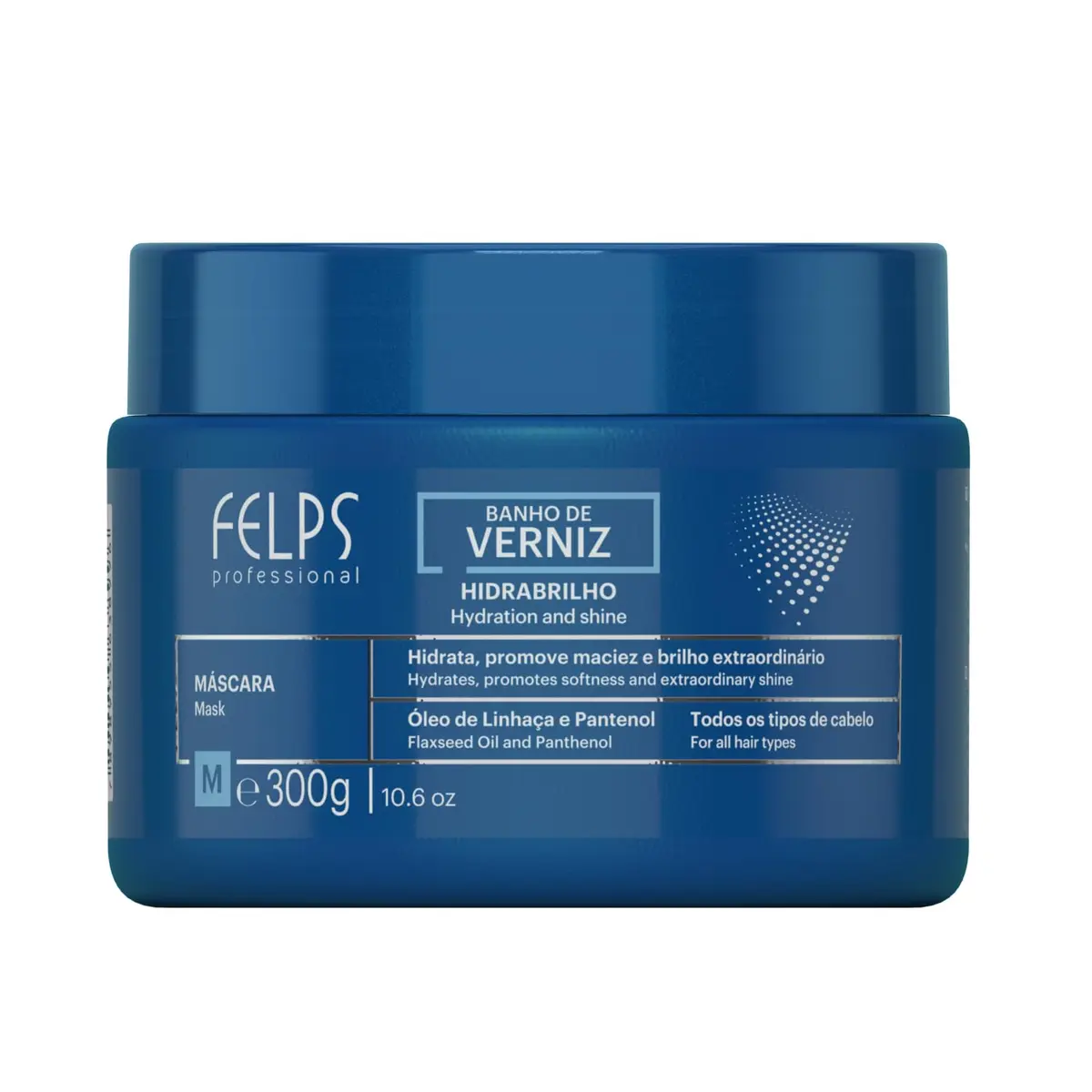 Felps Banho De Verniz Máscara 300G, Felps Professionnel, 300Gr
