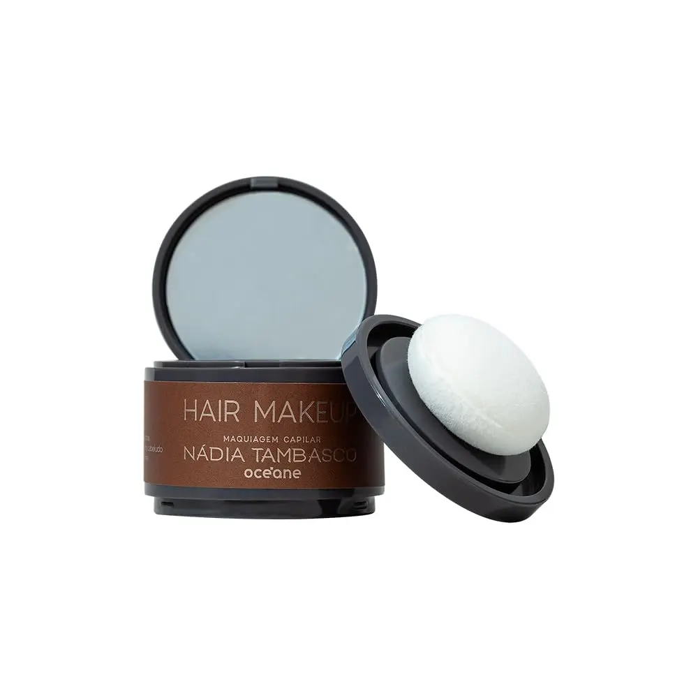 Océane Maquiagem Capilar Castanho Nádia Tambasco By Océane - Hair Makeup 4g
