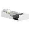 Cama Infantil Montessoriana p/ colchão 70 x 150 cm Square Multimóveis FGL2379 Branca - Branco - 1