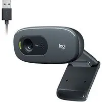 Webcam HD Logitech C270, 720p, 30 FPS, Microfone Integrado, USB 2.0 - 960-000694 - 1