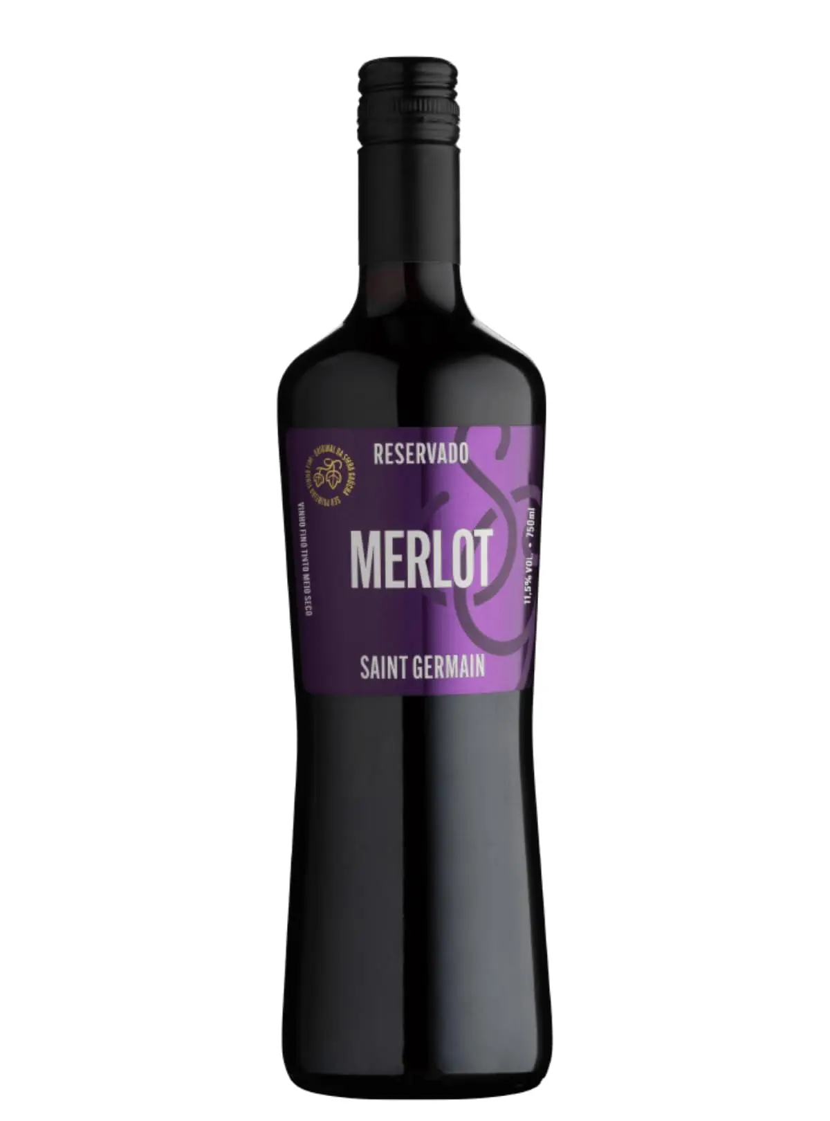 Vinho Saint Germain Tinto Demi-Sec Merlot 750ml - 1