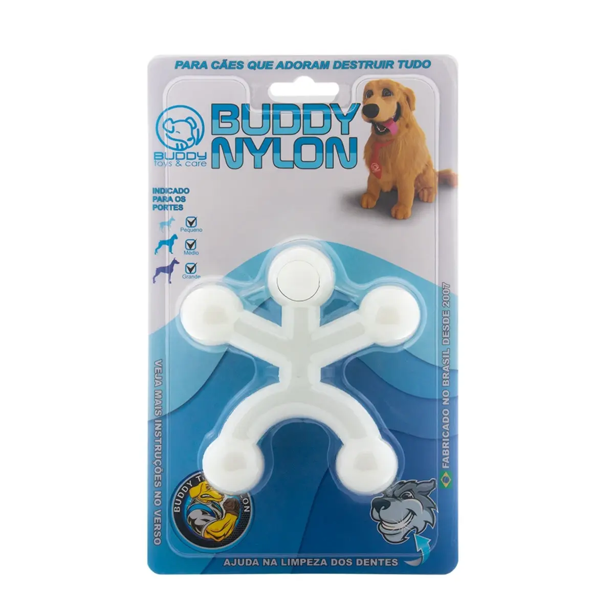 Brinquedo para Cães Adultos Buddy Toys, Boneco de Nylon