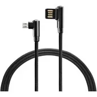 Cabo Gamer Multilaser WI388 Warrior Micro USB 90° 1,2m Preto