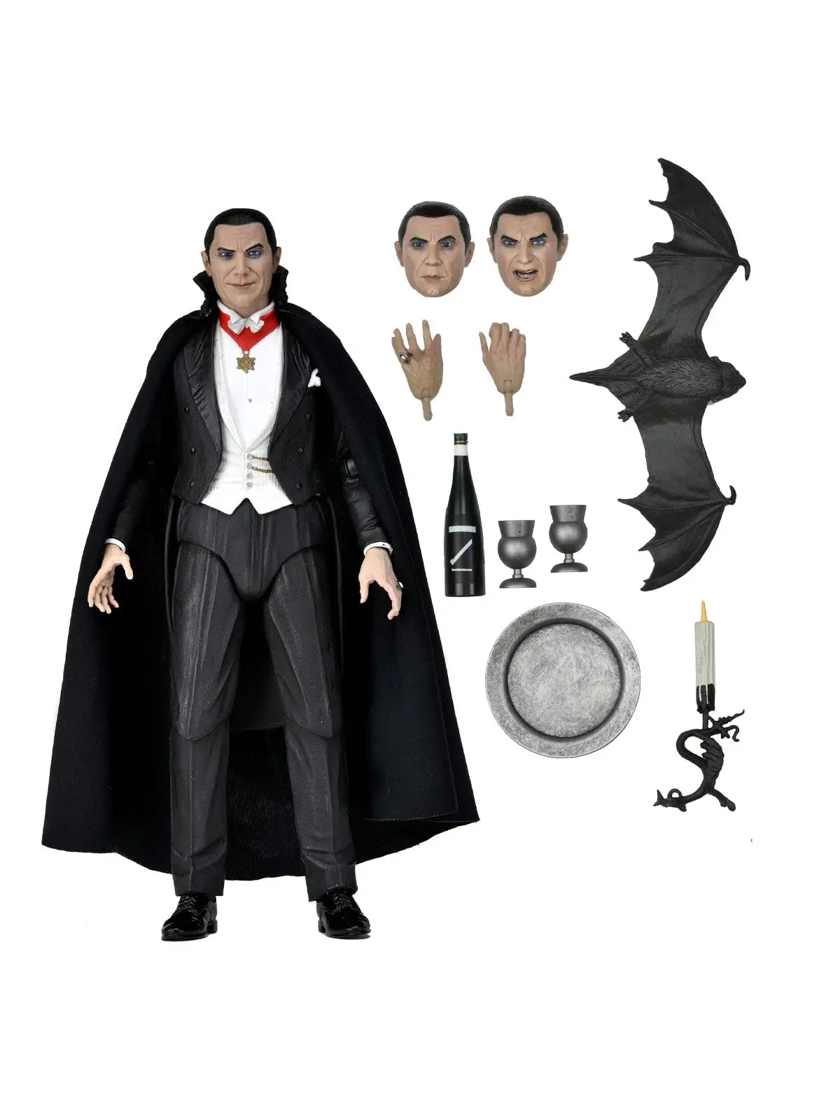 Boneco Articulado Dracula Ultimate Transylvania - Universal Monsters - NECA | Universal Monsters Boneco Ultimate de 17 cm - Drácula (Transilvânia)