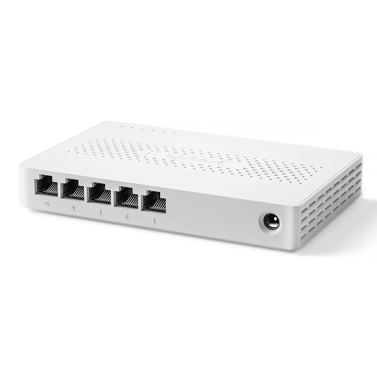 Switch 2.5G 5 Portas Tenda, Divisor de Rede Multi-Gigabit 2.5Gb | Hub Switch Não Gerenciável, 5 Portas 2.5 Gigabit, Plug & Play, Silencioso, Mesa/Parede, p/ Roteador, PC, NAS (SM105) - 1