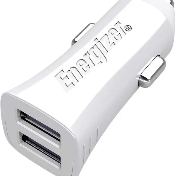 Carregador Veicular Original Energizer 2 Saídas Usb - Branco - 1