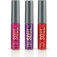 Combo Batom Líquido Soul Tint Mood: Rosado Energy + Vermelho Happy + Uva Relax - 1