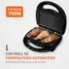 Sanduicheira Fast Grill e Sandwich Mondial S-12 750W - Preta - 110V - 1