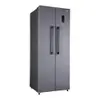 Geladeira Refrigerador HQ Frost Free Side By Side 460 Litros Cinza HQ-460SBSFF (127V)