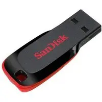 Pen Drive 64GB SanDisk Cruzer Blade, USB 2.0, Preto - SDCZ50-064G-B35 - 1