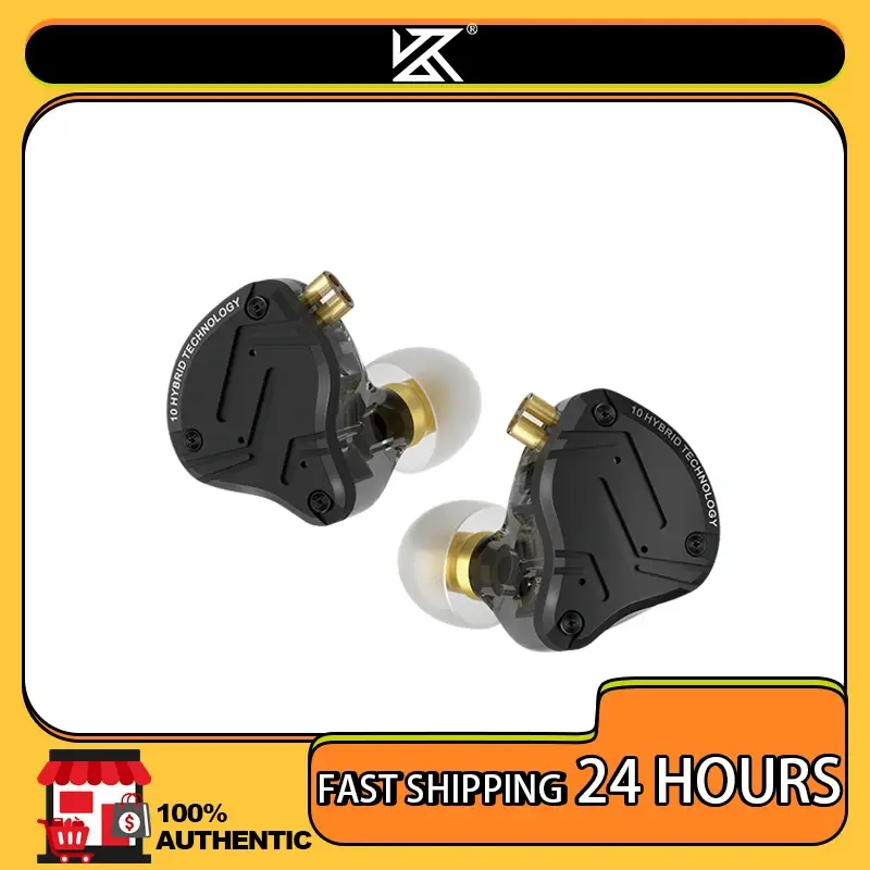 KZ ZS10 Pro X Fones de ouvido intra-auriculares com fio Fones de ouvido de música HiFi Bass Monitor Fones de ouvido esportivos