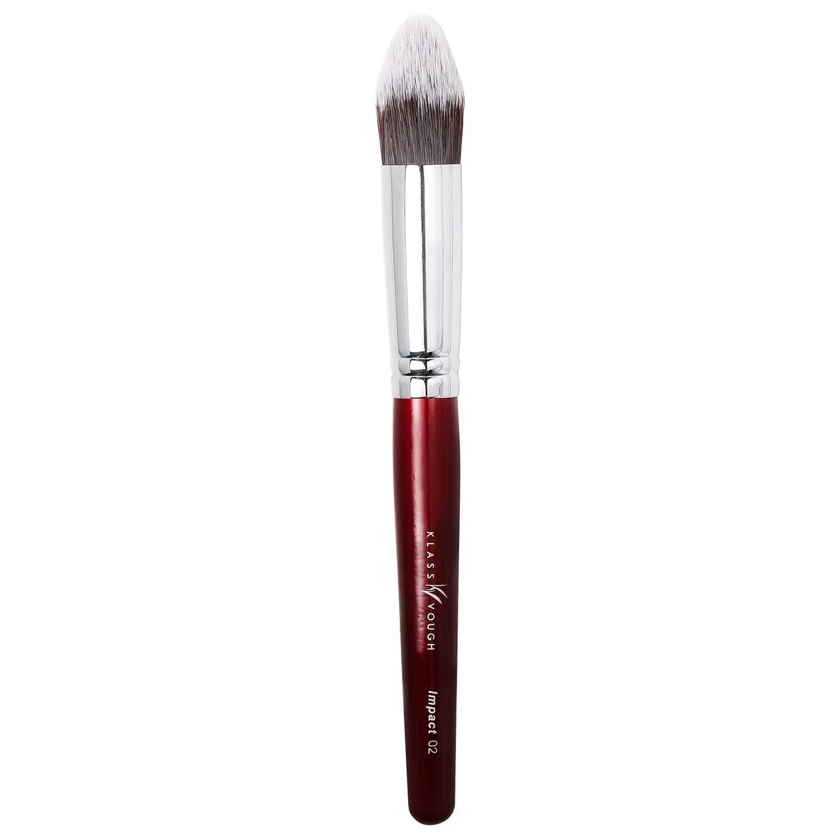Pincel Cônico para Base Klass Vough Impact Line, Bordô | Espalha de forma suave, aplicação precisa e uniforme, cobertura impecável