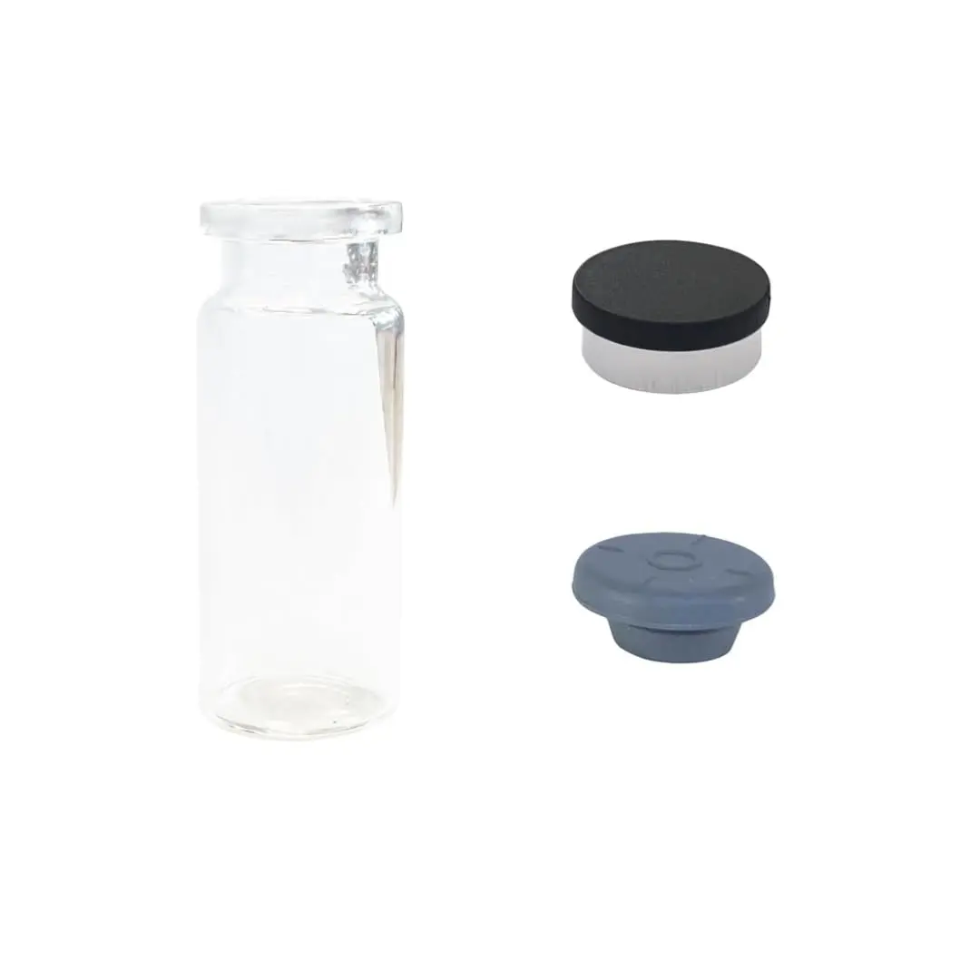 Frasco Penicilina Vial Especial 10ml (10 Peças) (Preto)