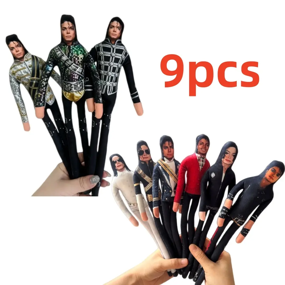 Novo Estilo Boneco de Pelúcia Articulado Michael Jackson para Cosplay, Decoração de Quarto e Presente - 1